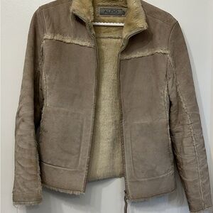 Aldo Beige Teddy Jacket for Women